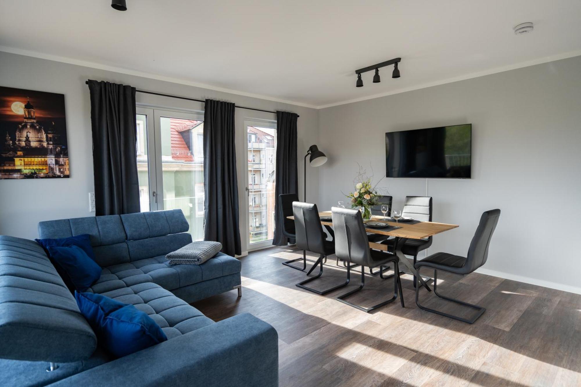Cozy City Dream Apartment Mit Terrasse Und Parkplatz - 90M² Dresde Exterior foto