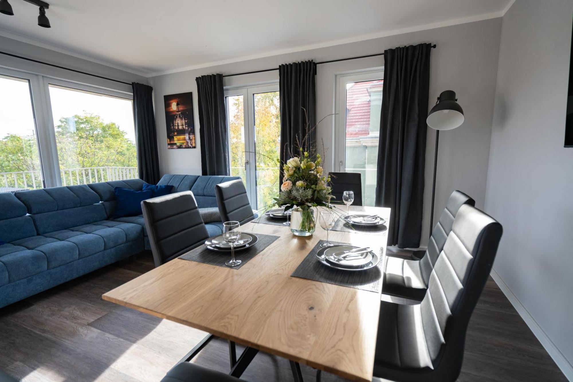 Cozy City Dream Apartment Mit Terrasse Und Parkplatz - 90M² Dresde Exterior foto